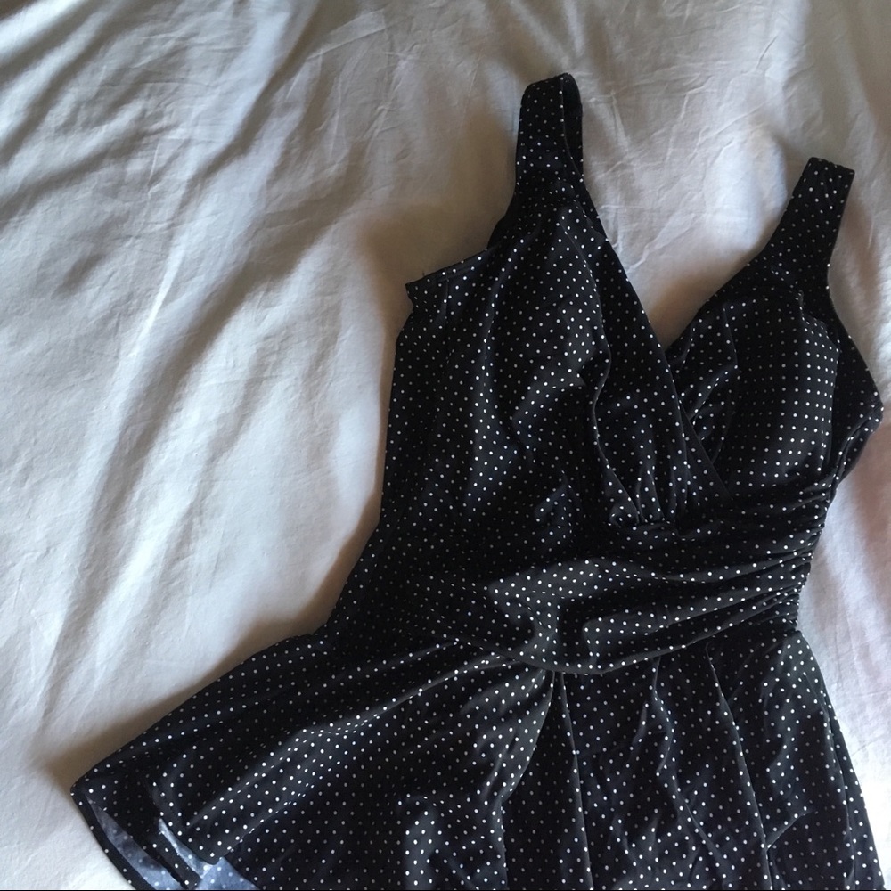 Polka Dot Miraclesuit Swimwear